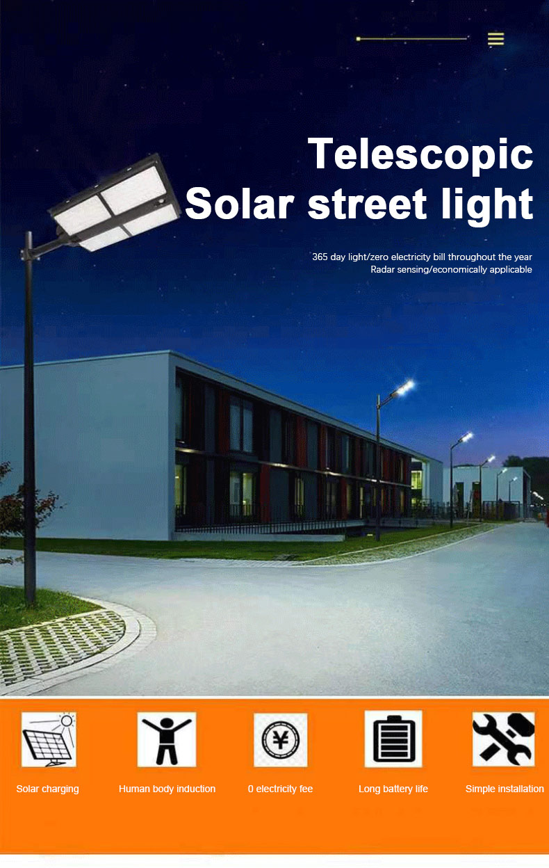 LED-Solar-Straßenlaterne