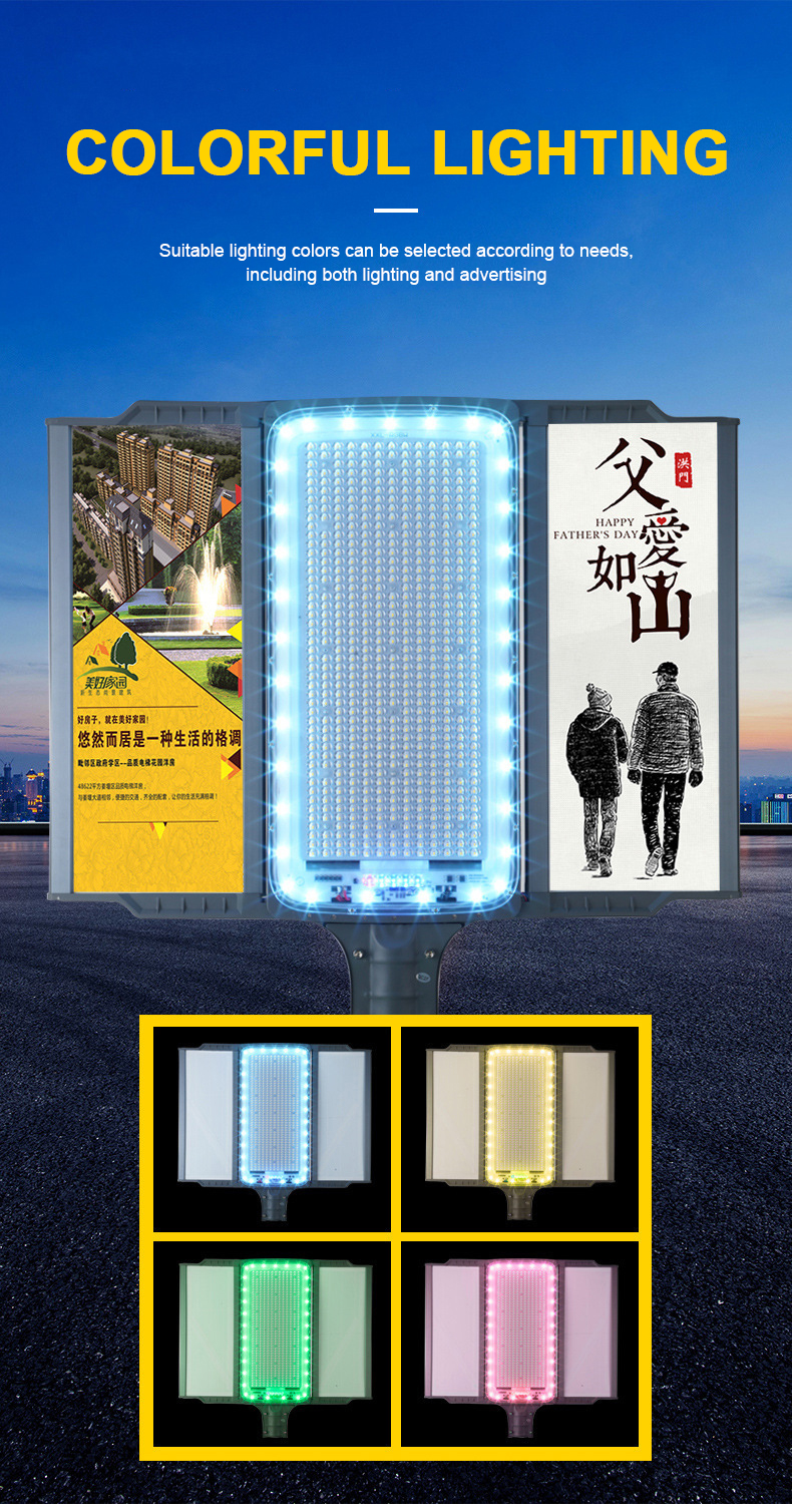 Solar-LED-Straßenlaterne