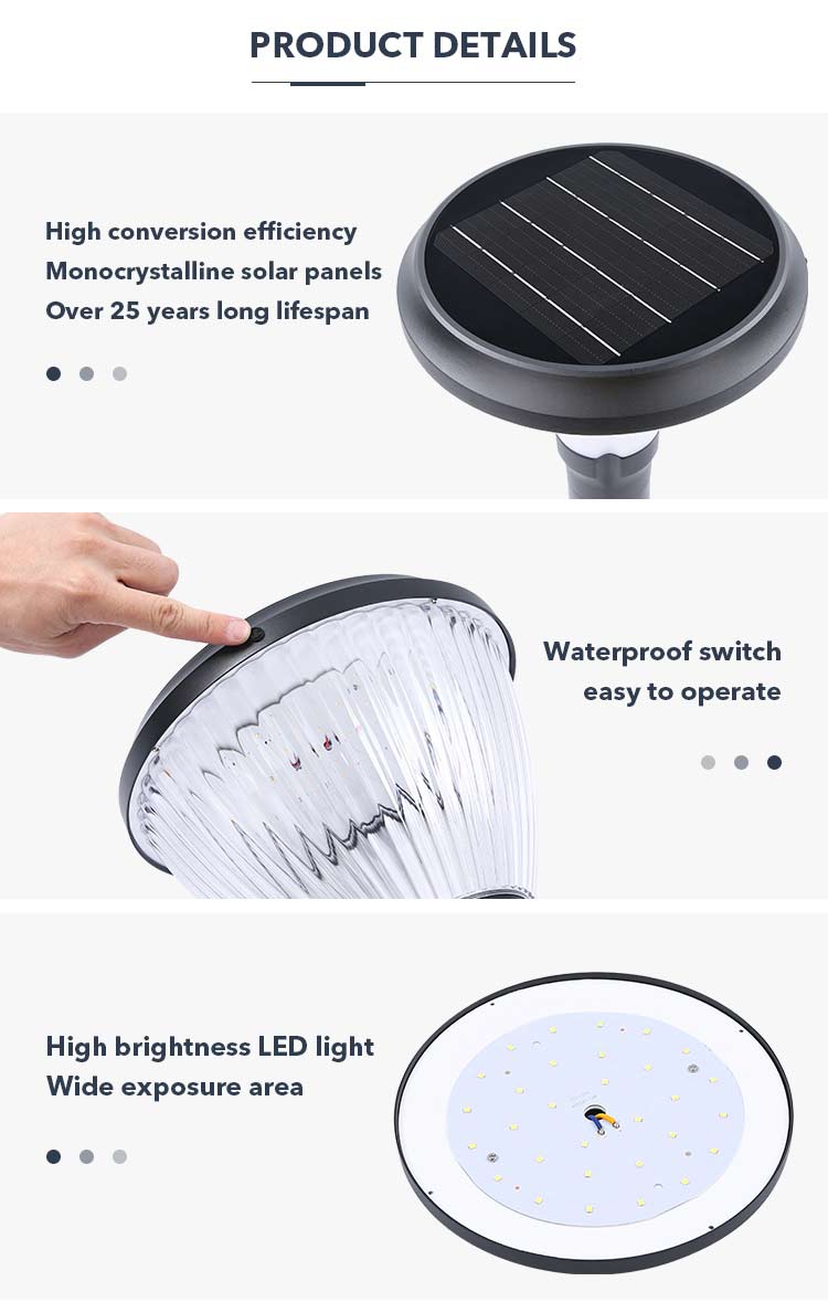 Solar-LED-Rasenlicht