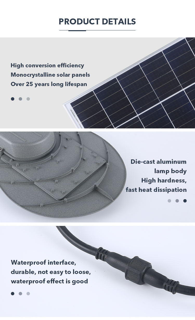 LED-Solar-Straßenlaterne