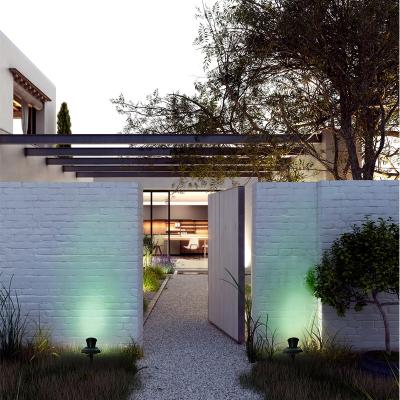 Solarstrahler für den Außenbereich, 2-in-1, farbige, verstellbare, wasserdichte LED-Rasen-Gartenleuchten in großen Mengen

