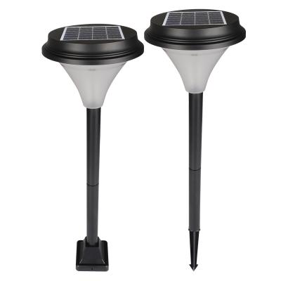 ODM LED Solarlampe Wasserdichte Taschenlampe im Freien Solarweg-Landschaftslicht Solarrasenlampe für Hof-Patio-Garten-Dekor
