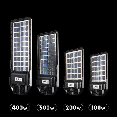100W 200W 300W 400W All in One LED integrierte Solarstraßenlaterne
